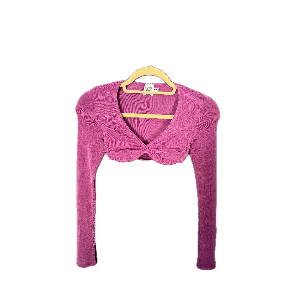 Princess polly underwire purple cropped top